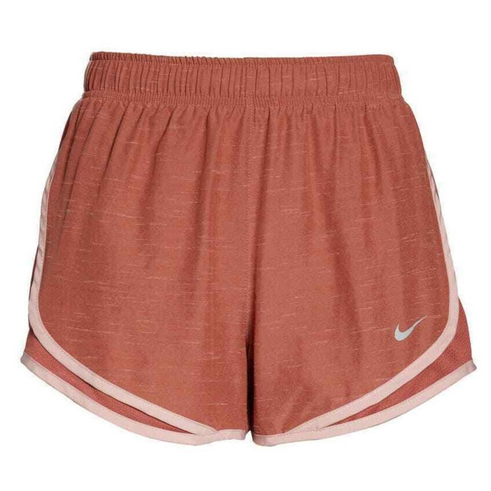 Women’s NIKE Tempo Heathered Running Shorts Canyon Rust Small